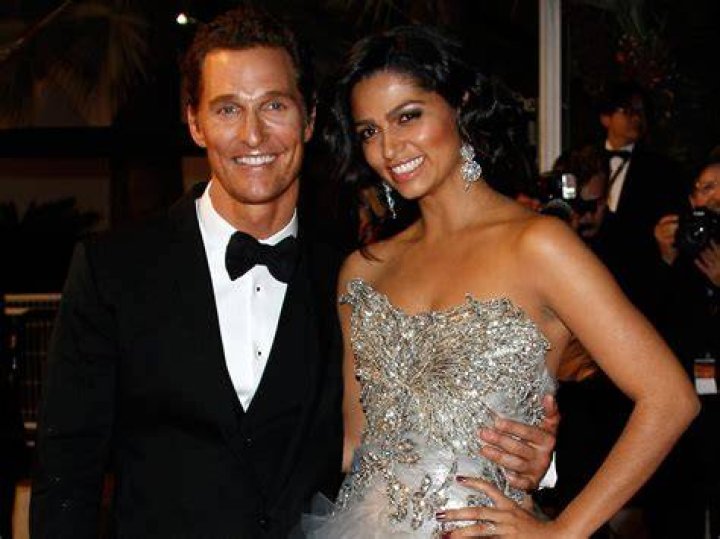 Matthew McConaughey marries Camila Alves in Texas (and sob) Irish