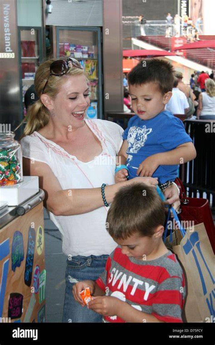 Melissa Joan Hart and Mason out and about in Los Angeles