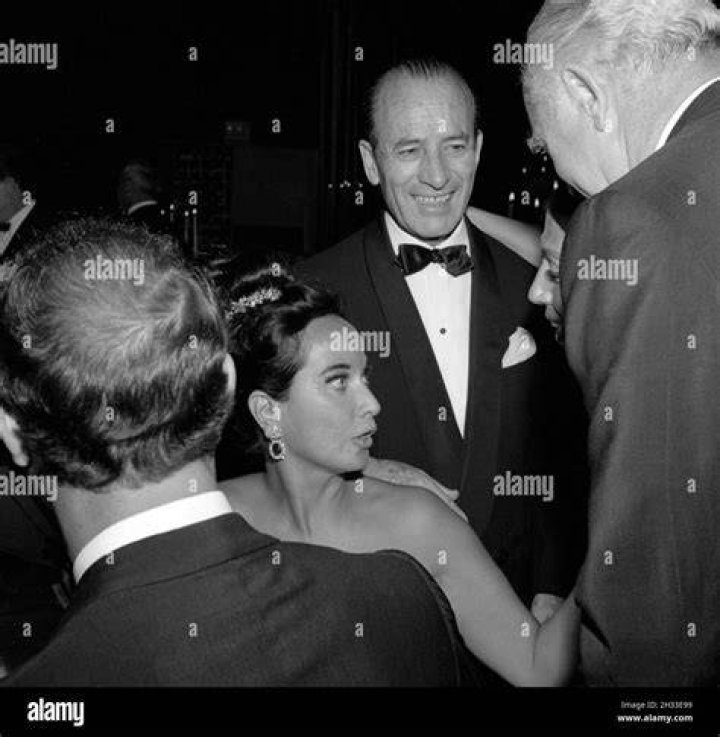 Merle Oberon and Bruno Pagliai Circa 1960's Credit Ralph Dominguez