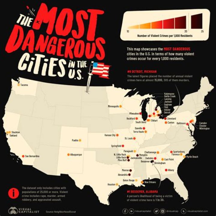 The 10 Most Worst Cities in Illinois: A List of High-Crime Areas 1 Most Worst Cities in Illinois
