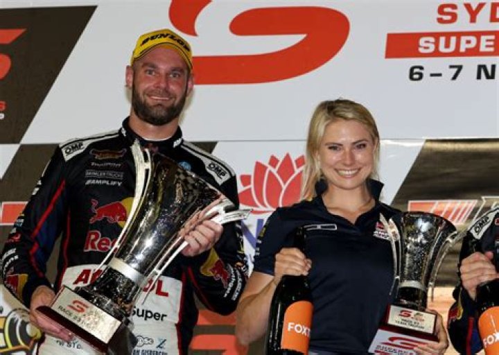 Motorsport Shane van Gisbergen revealed to be in relationship with
