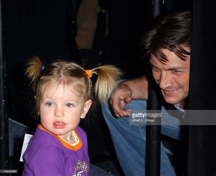 Nathan Fillion with his youngest fan Nathan fillion, Celebrities then