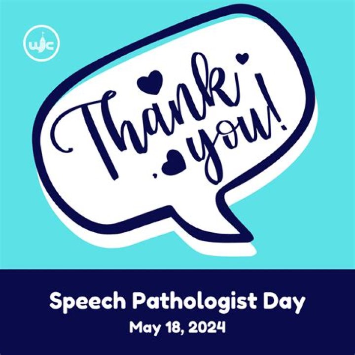 National Speech Pathologist Day (May 18th) Lead Joyfully
