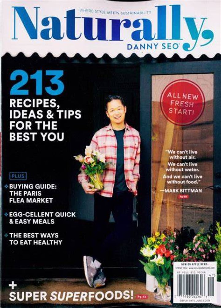 Naturally Danny Seo Magazine Subscription Buy at Newsstand.co.uk