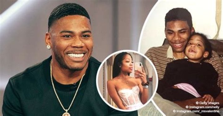 Nelly and his daughter Celebrity families, Celebrity kids, Celebrity dads