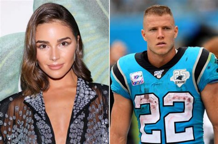 Olivia Culpo watches boyfriend Christian McCaffrey make history