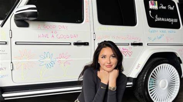 OnlyFans star Anna Paul buys &lsquo;whiteboard&rsquo; MercedesBenz so fans can