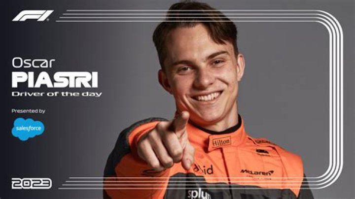 Oscar Piastri F1 Driver for McLaren