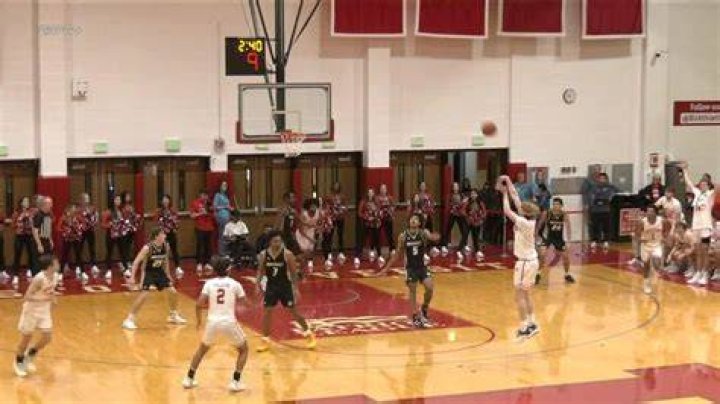Otto Landrum buries 3ball for Boston University ESPN Video