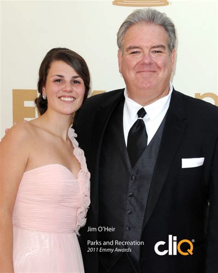 Parks and Rec star Jim O'heir wearing a Cliq&reg; tie accent on the red carpet