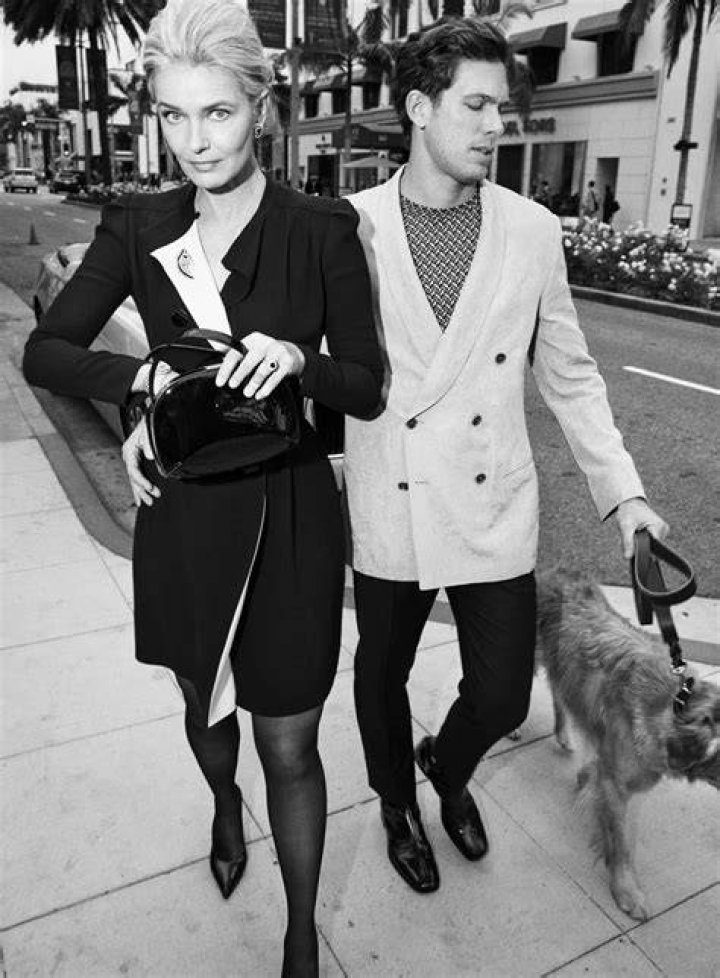 Paulina Porizkova and Adam Senn by Alexi Lubomirski for Harper’s Bazaar