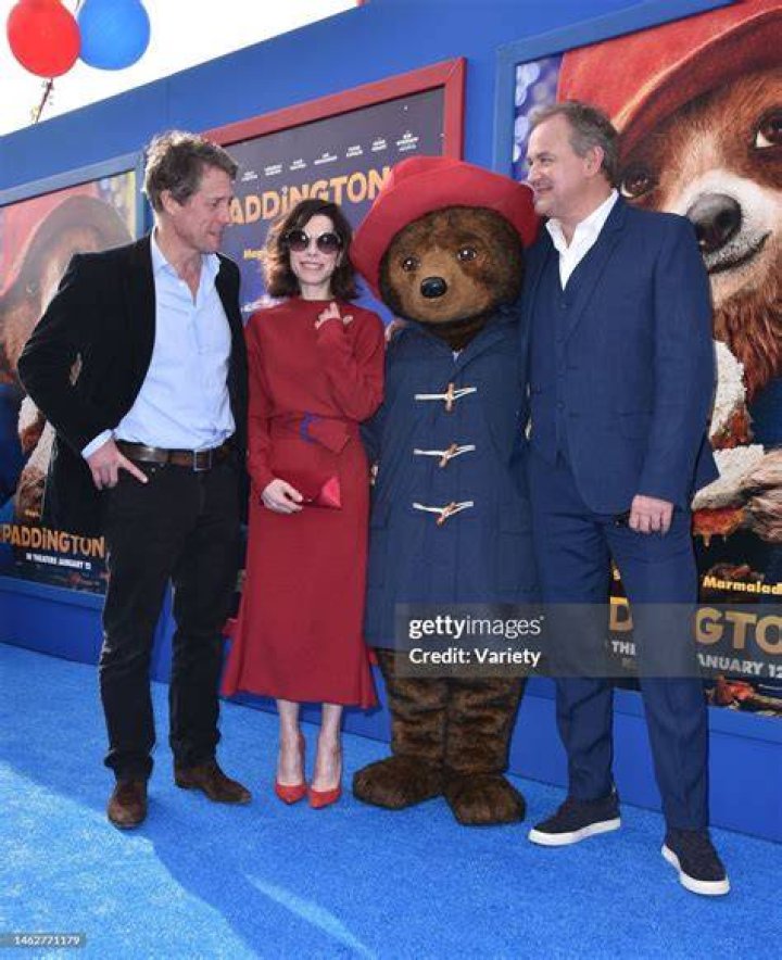 Photo hugh grant sally hawkins hugh bonneville step out for paddington