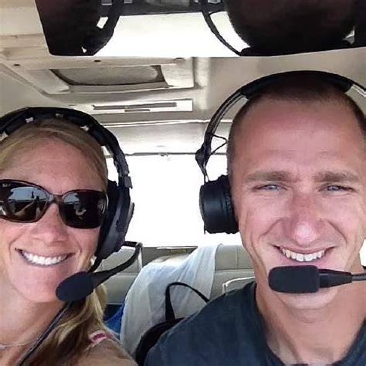 Pilot Joseph Emerson with wife and kids Pilot Joseph Emerson with wife and kids