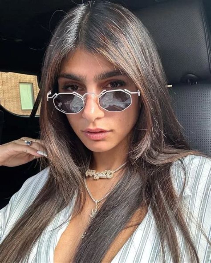 Porn star Mia Khalifa’s breast implants ruptured by hockey puck The