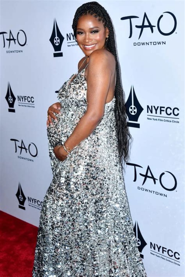 Pregnant Keke Palmer Cradles Her Baby Bump in Maternity Photoshoot