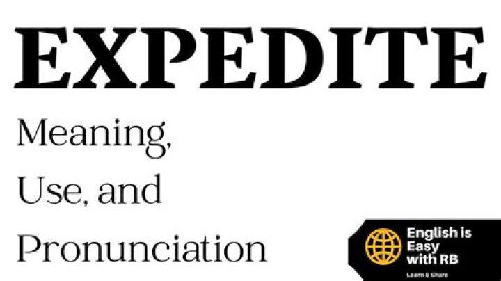 Pronunciation of Expedite Definition of Expedite YouTube