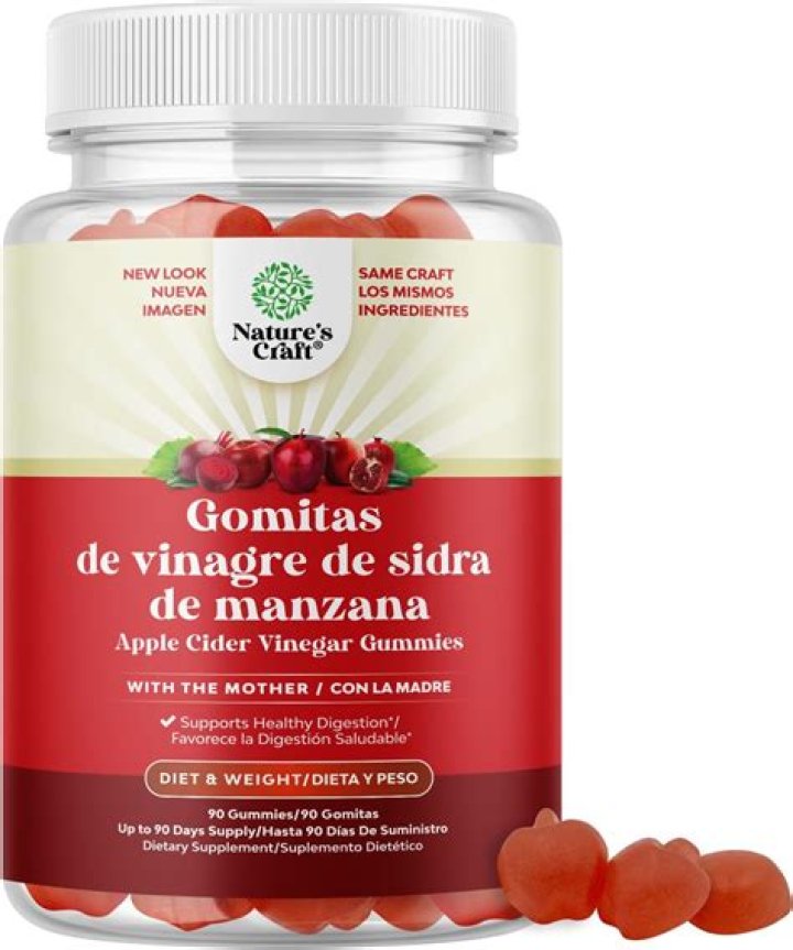 Qu&eacute; gomitas de vinagre de manzana son las m&aacute;s efectivas para bajar de