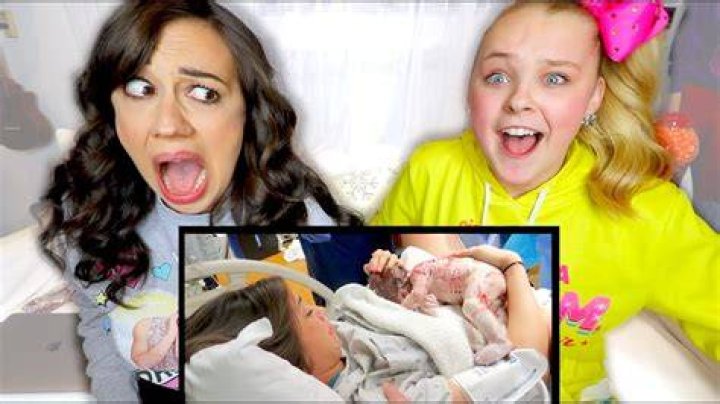 REACTING TO RAW FOOTAGE OF MY BIRTH WITH JOJO SIWA! YouTube