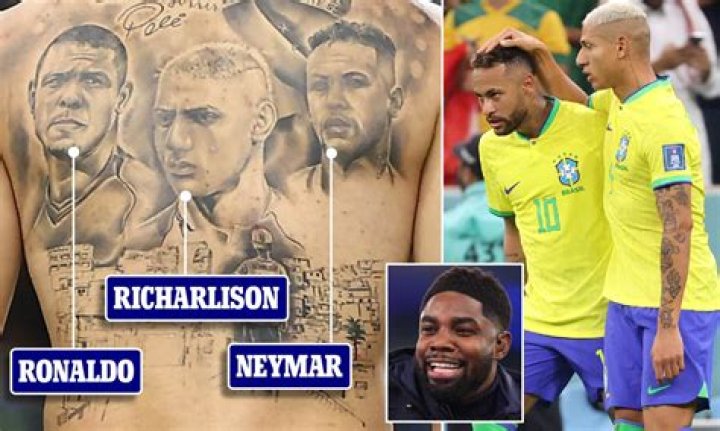 Richarlison Tattoo Meaning And Design; Meet His Parents