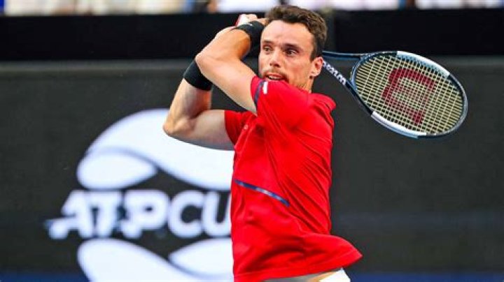 Roberto, The Son Of Bautista Agut And His Wife Ana Bod Tortosa Roberto Bautista Agut