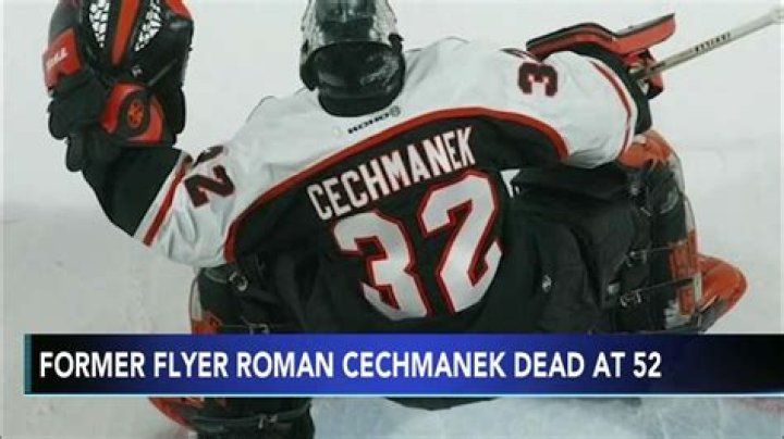 Roman Cechmanek dead at 52 Former Philadelphia Flyers goalie and NHL