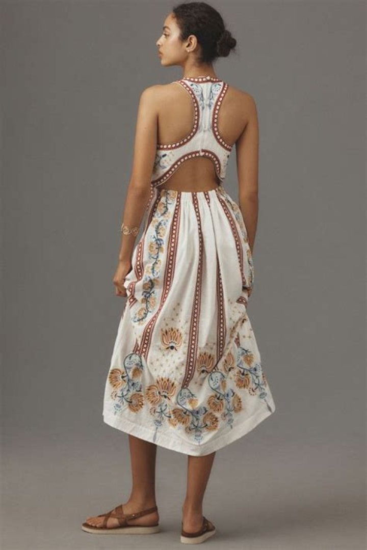 Sans Souci Midi Dress Anthropologie