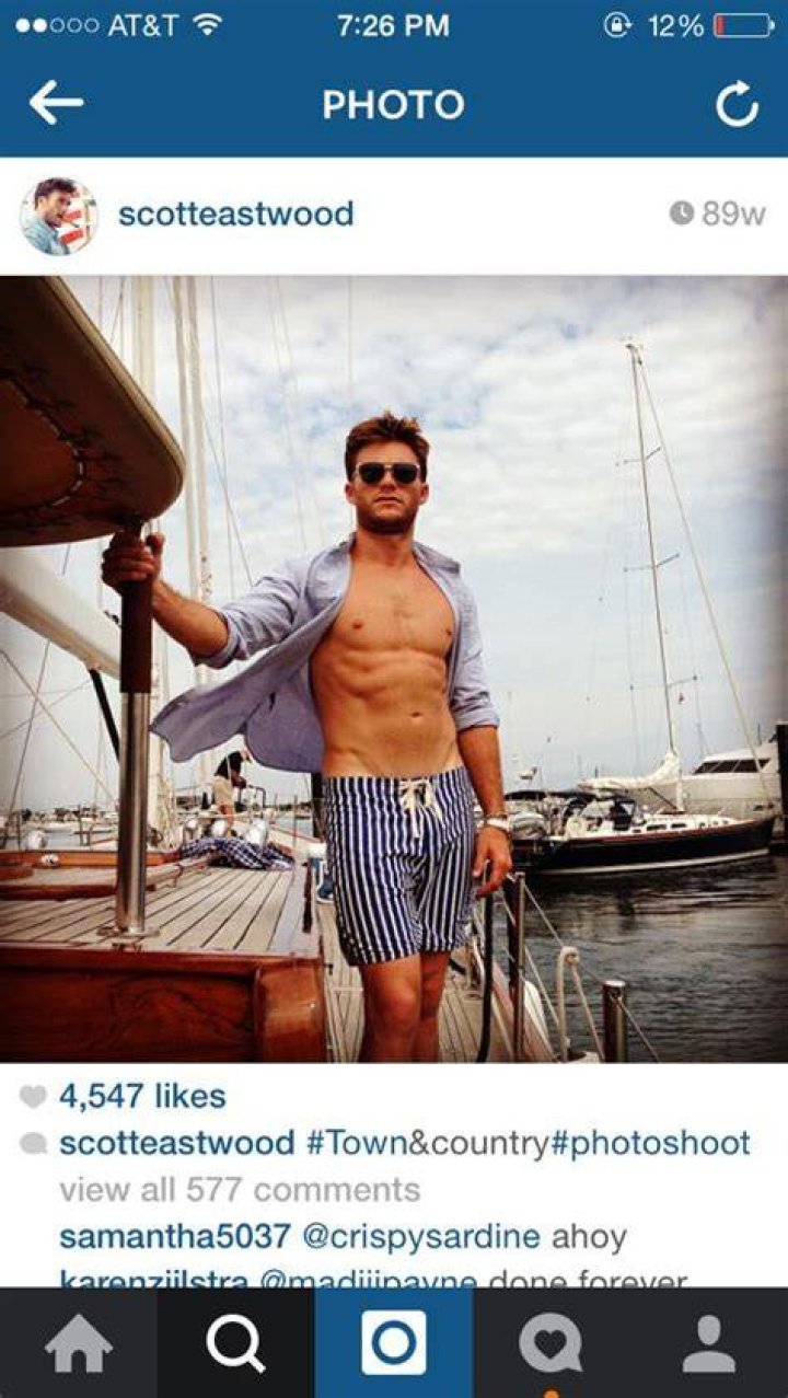 Scott Eastwood Cozies Up to Model Brittany Brousseau E! Online