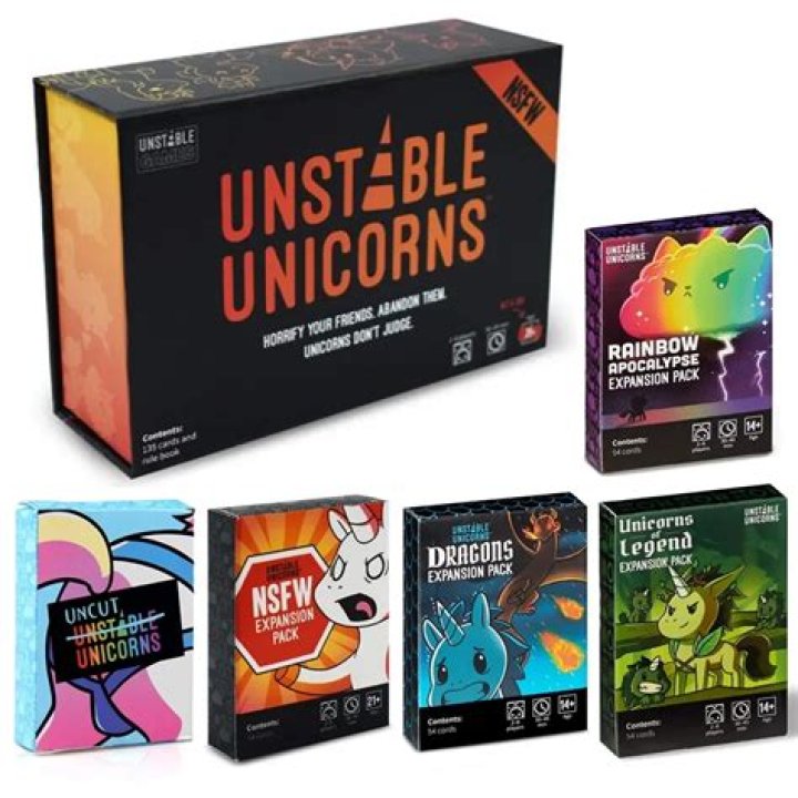Selling and selling Unstable Unicorns Card Game New