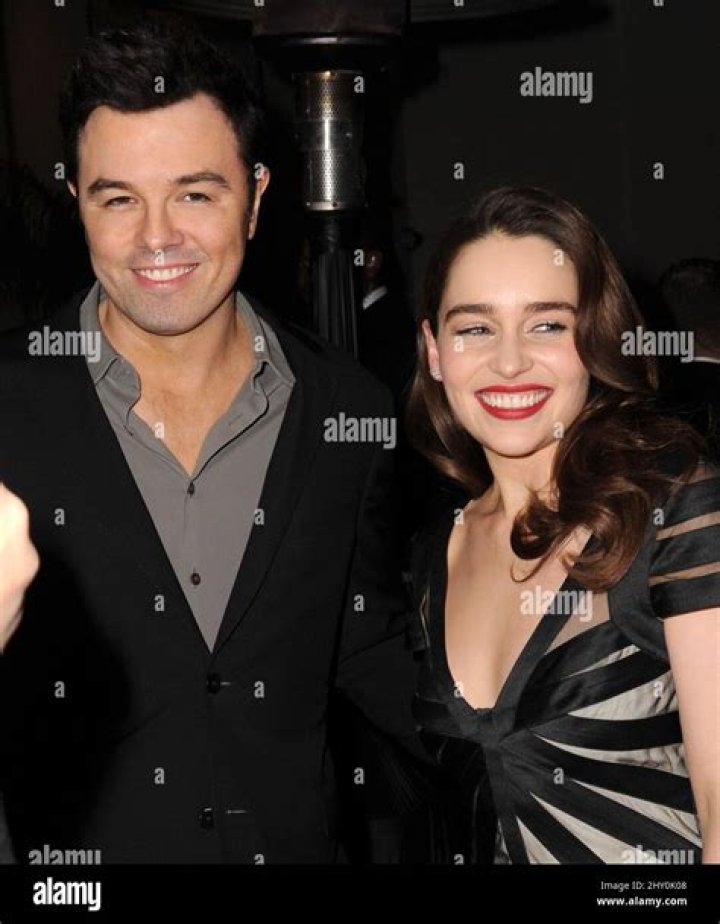 Seth MacFarlane Girlfriends List Emilia Clarke And 20 Others