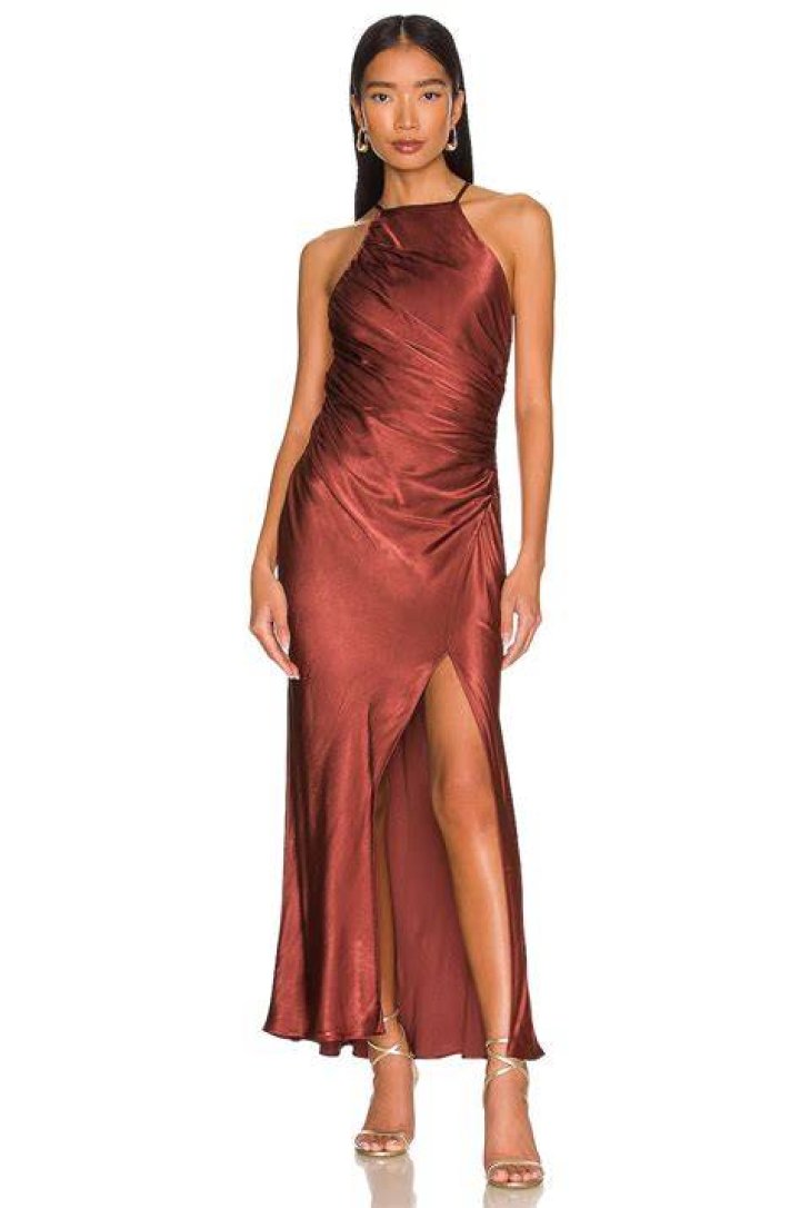 Shona Joy Thalia Gathered Square Neck Dress in 2022 Square neck dress