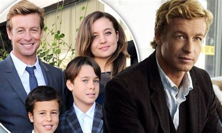 Simon Baker dotes on kids and wife Rebecca Rigg as his hit TV series