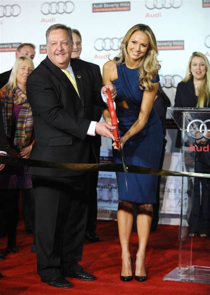 Stacy Keibler at Grand Opening of Audi Dealership in Beverly Hills