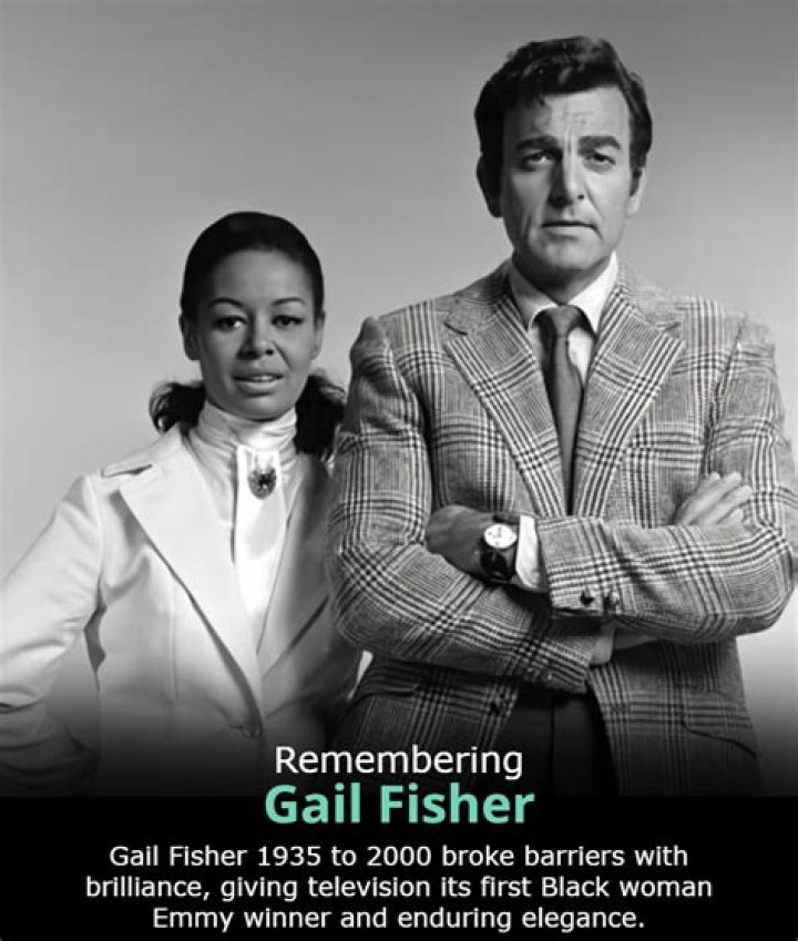 Start TV Gail Fisher of 'Mannix' was the first black actor with a