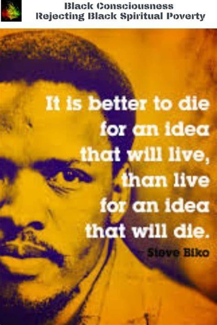 Steve Biko On The Meaning Of Black Consciousness Interesting History