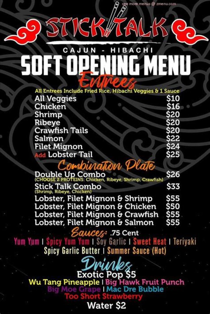 Stick Talk Cajun Hibachi