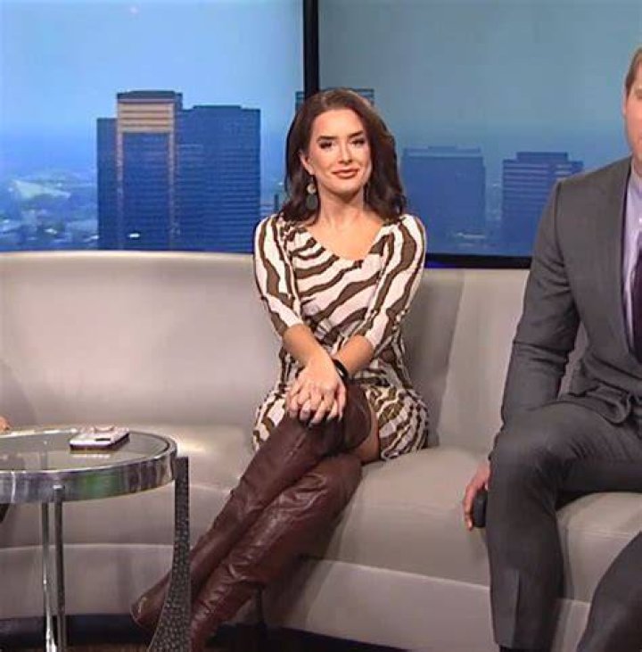 Stylish Newswomen Wearing Boots