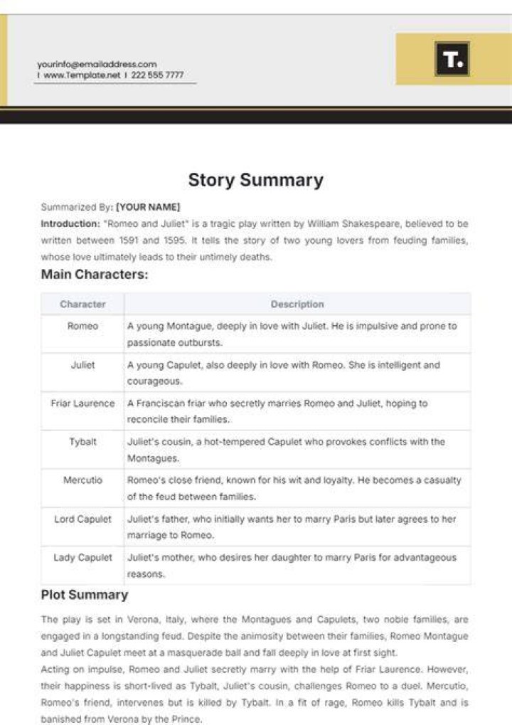 Summary, Gypsy-lupone