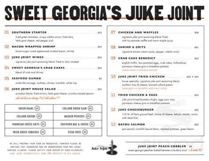 Sweet Georgia&rsquo;s Juke Joint