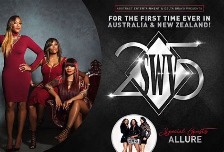SWV announce 25th anniversary NZ concert with Allure Ambient Light