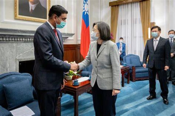 Taiwan President Meets U.S. House Speaker, the 7th Time Tsai Ingwen