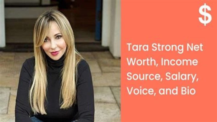 Tara Strong Net Worth Net Worth Lists