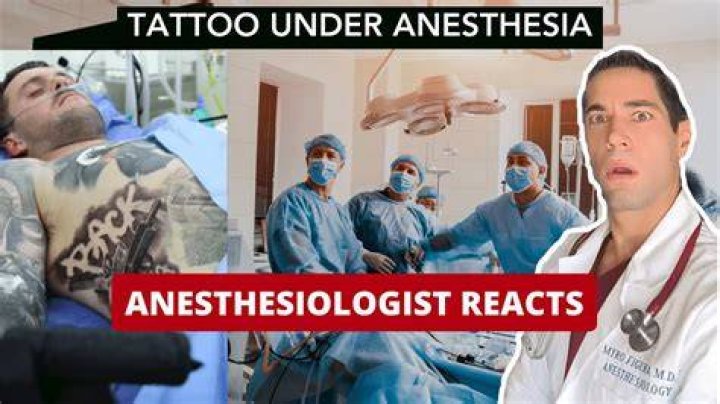 Tattoo Under Anesthesia?! 🤯 Shocked Anesthesia Doctor Reacts YouTube