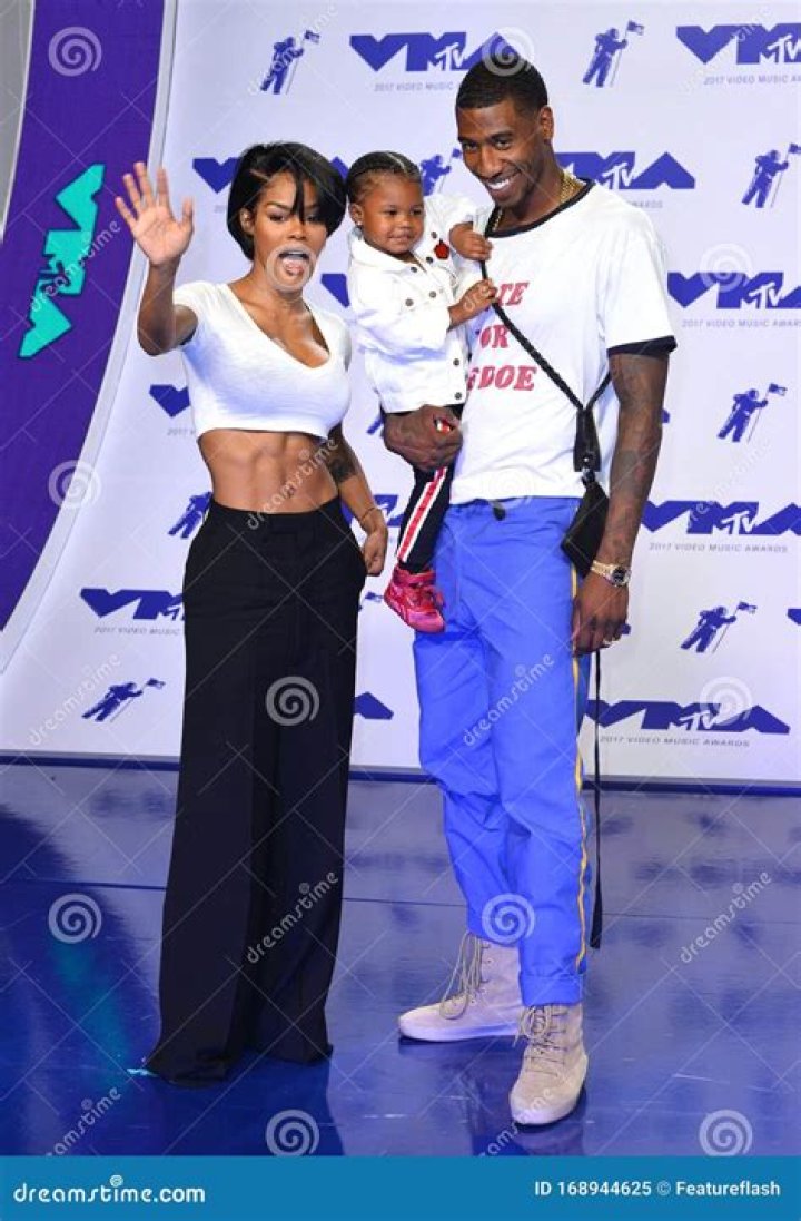 Teyana Taylor, Iman Shumpert & Iman Tayla Shumpert Jr Editorial Image