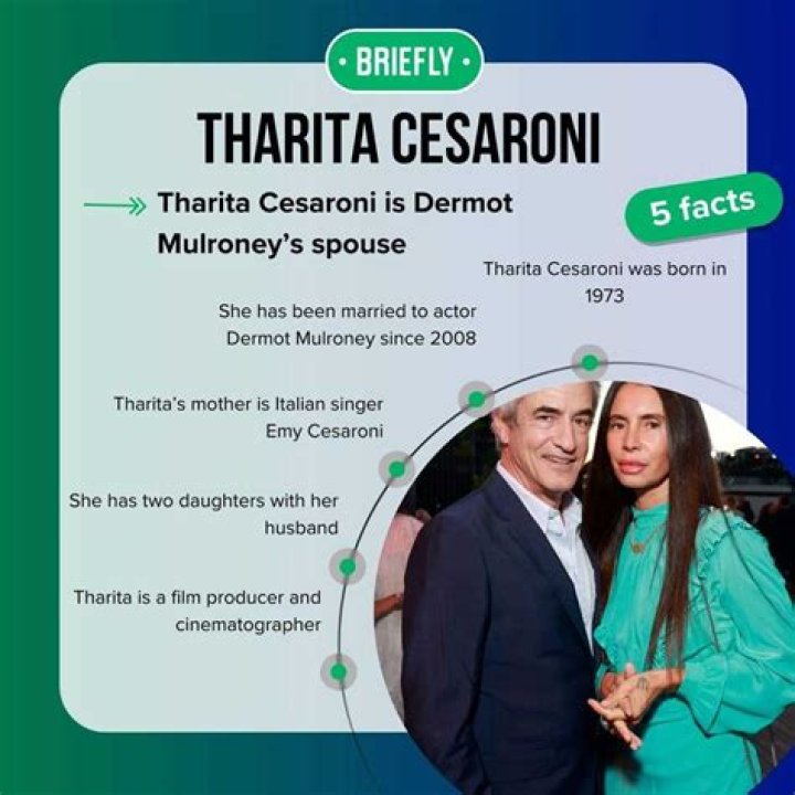 Tharita Cesaroni biography who is Dermot Mulroney’s wife? Legit.ng