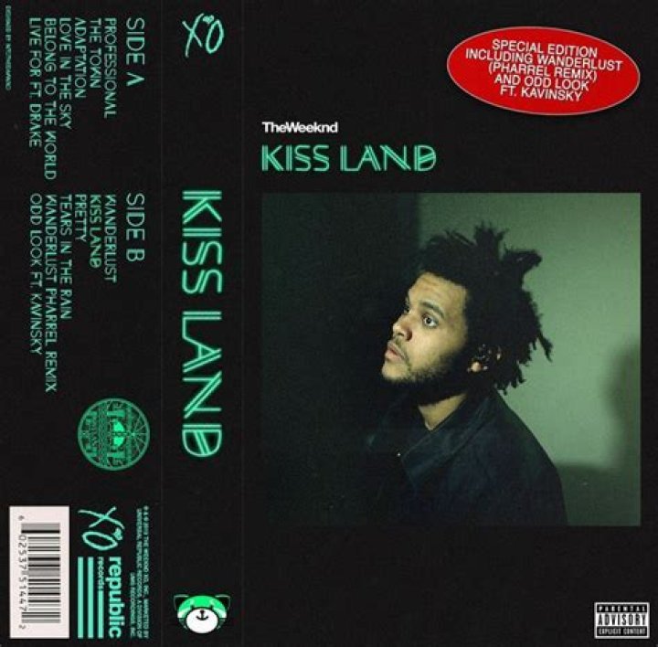 The Weeknd Kiss Land (Album Cover & Track List) HipHopNMore