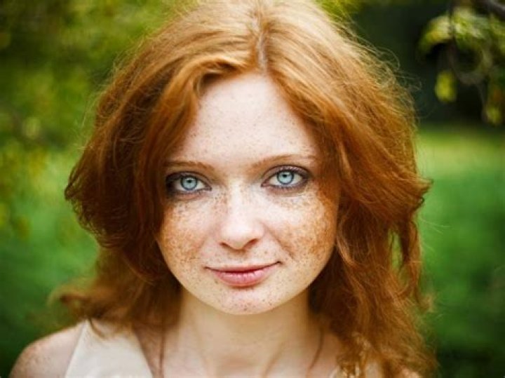 This is the rarest hair and eye color combination