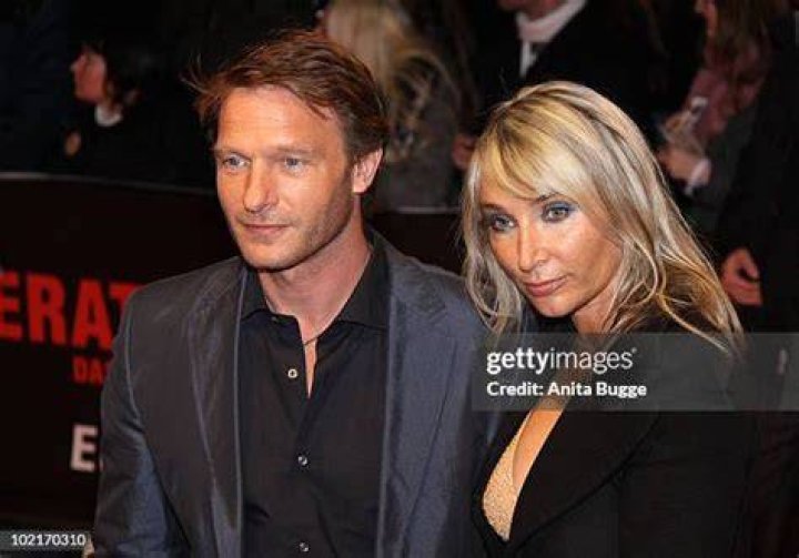 Thomas Kretschmann and his wife Lena at the premiere of "Valkyrie" in