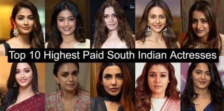 Top 10 Highest Paid South Indian Actresses Wonderslist