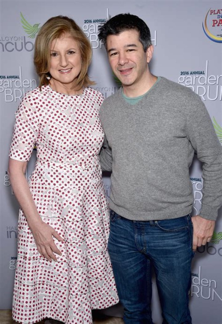 Travis Kalanick and Arianna Huffington at Uber wedding Daily Mail Online