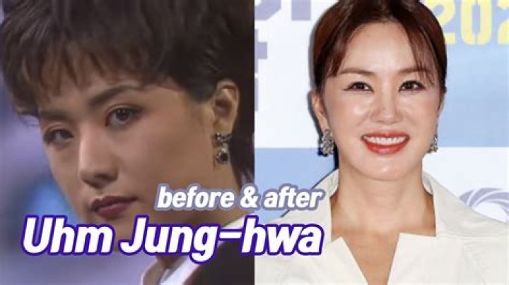 Uhm Junghwa before and after YouTube